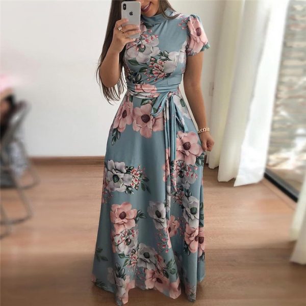 long floral summer dresses